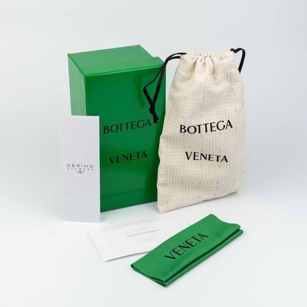 Bottega Veneta Men Sunglasses Black Gold Yellow BV1436S 001 BRAND NEW